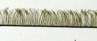 Ресницы  8 мм черно-коричневые